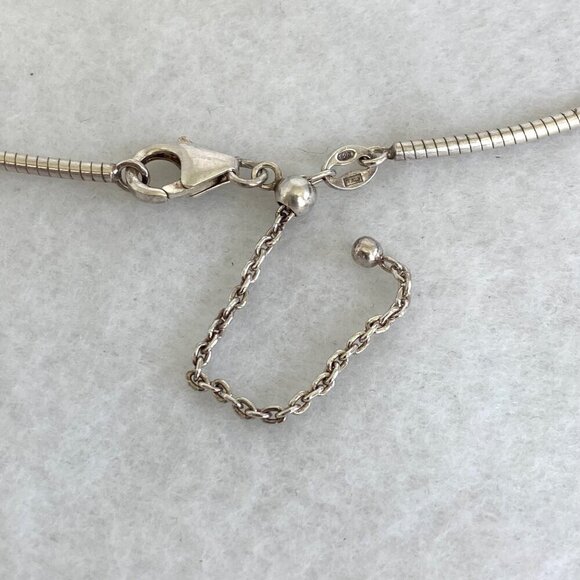 Sterling Silver 925 Beach Glass & Biwa Pearl Pendant Necklace 16"-18" Chain - Picture 14 of 16